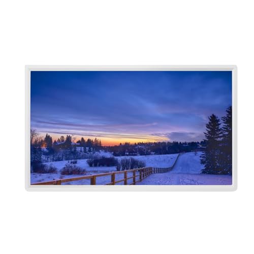 Cornice Digitale Di Grandi Dimensioni Cornice Elettronica Da 27 Pollici Montata A Parete For Riprodurre Immagini, Video, Calendario, Album Fotografico Digitale A Led, Con Sensore Del Corpo Umano ( Col