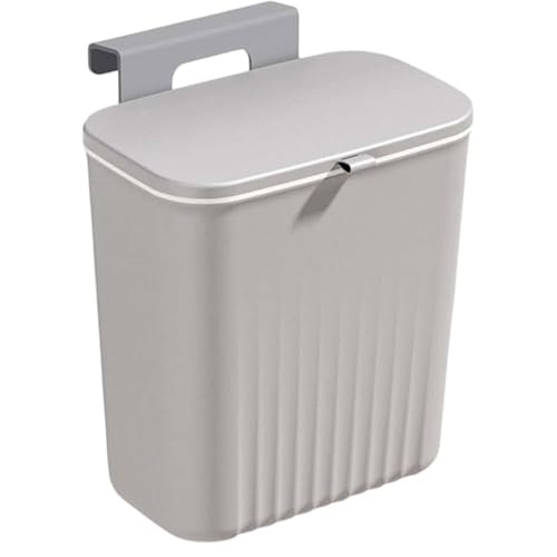 Lixeira Retrátil Suspensa Para Cozinha Sem Furos Pendurável Com T...