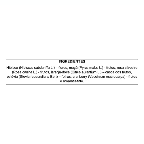 Dr.Oetker Dr. Oetker Chá Misto Aromas E Frutas Sabor Cranberry Bebida Quente De Simples Preparo 10 S