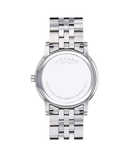 Image of Movado Museum Classic Analog Blue Dial Men's Watch-607212