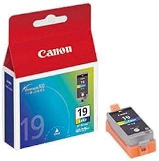 キヤノン インクカートリッジ カラー 型番:BCI-19 単位:1個 【×2セット】