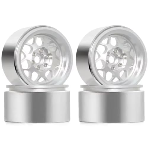 Roue Beadlock 2.2 Aluminium Antidérapante pour Châssis Wraith et RR10