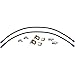 22 Inch Kevlar -3AN Brake Line Kit, 90 Degree 1/8 NPT, 3/8-24 IFF