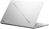 ASUS ROG Zephyrus G14 Dernier ordinateur portable de jeu 2025 14 po 3K OLED 120 Hz Copilote + PC AMD Ryzen AI 9 HX 32 Go de RAM NVIDIA RTX 5070 Ti 1 To SSD Windows 11 Blanc platine - 4