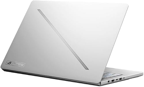 ASUS ROG Zephyrus G14 Dernier ordinateur portable de jeu 2025 14 po 3K OLED 120 Hz Copilote + PC AMD Ryzen AI 9 HX 32 Go de RAM NVIDIA RTX 5070 Ti 1 To SSD Windows 11 Blanc platine - 4