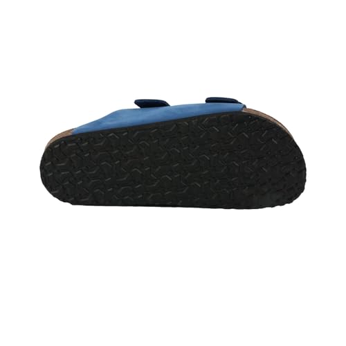 Image of Kids' 100% Genuine Leather Sandals - Comfortable Smart Foam Footbed, Adjustable Straps, Durable Non-Slip Sole and Stylish