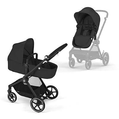 عربة Cybex EOS 2 في 1 ، أسود القمر