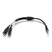 Produktbild C2G 80114 - Audio-Kabel (3.5mm, 2 x 3.5mm, 0,15 m, Schwarz)