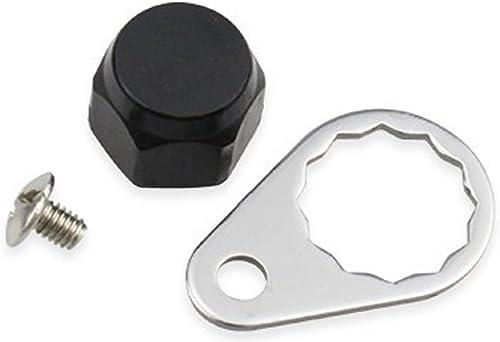 M7 Fishing Reel Screws Nut Caps, Metal Fishing Reel Handle Screw Cap Crank Nuts and Locking Plate Replacement for Left and Right Hand Plate DIY Fishing Accessory