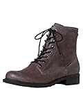 Tamaris Damen Stiefeletten, Frauen Schnürstiefeletten,TOUCHit-Fußbett,warm gefüttert,halbstiefel,Kurzstiefel,uebergangsschuhe,Stone,39 EU / 5.5 UK