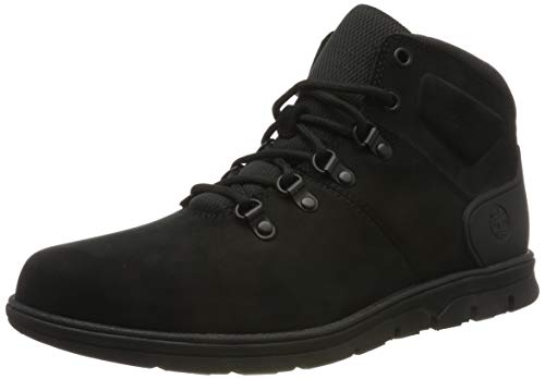 Timberland Men's Bradstreet Mid Hiker Boots, Black, 8.5 US