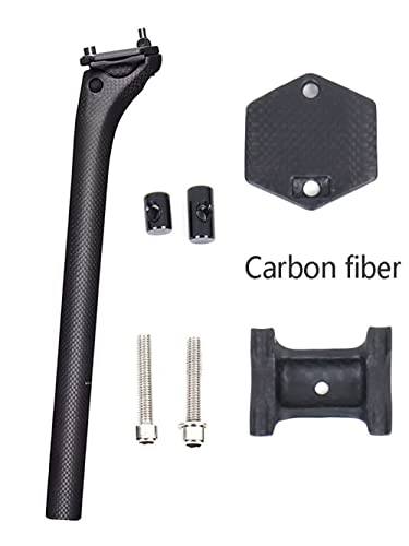 自転車カーボンシートポスト 超軽量シートチューブ クランプ