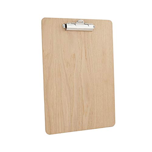 Chalkboards UK Klemmbrett, Holz, Holz, Natur, A4 (33.6 x 24 x 1.60cm) Cover