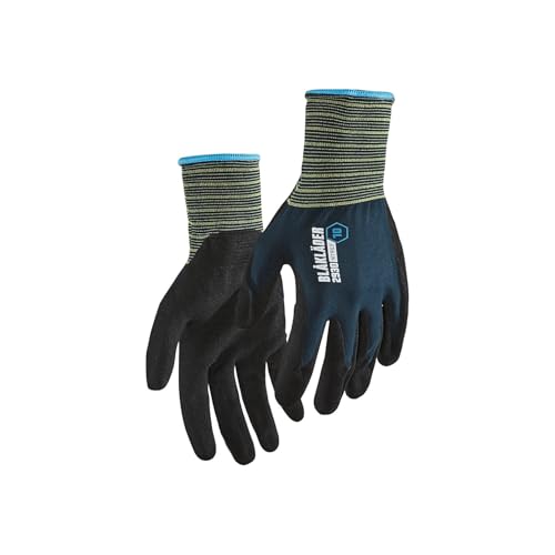 Gants de travail de nitrilo Blaklader 2930 que ofrecen un agarre superior antiabrasión