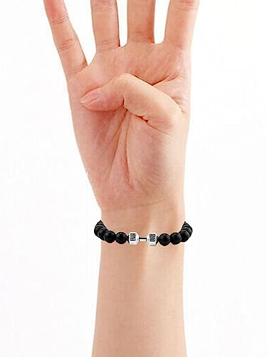 Harry and Henry 2/3PCS Weighted Bracelet for Men Dumbbell Bracelet for Men Mens Heavy Bracelets Mens Beaded Bracelets Gym Jewelry Gifts4