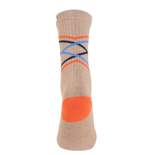 Injinji Performance 2.0 Trail Midweight Crew Granitowe skarpety unisex, Ziarno, Medium-Large