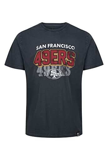 Recovered San Francisco 49ers Black NFL Galore Washed T-Shirt - XXL