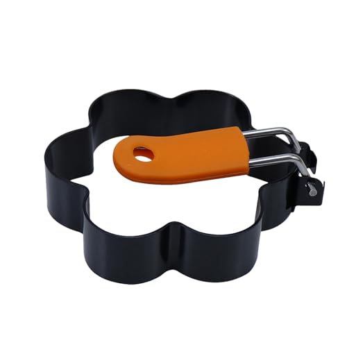 Anillo para cocinar huevos, herramientas de cocina de metal para dar forma a los alimentos, anillo en forma de estrella de flores para moldes de huevos, para hamburguesas, magdalenas, bistec