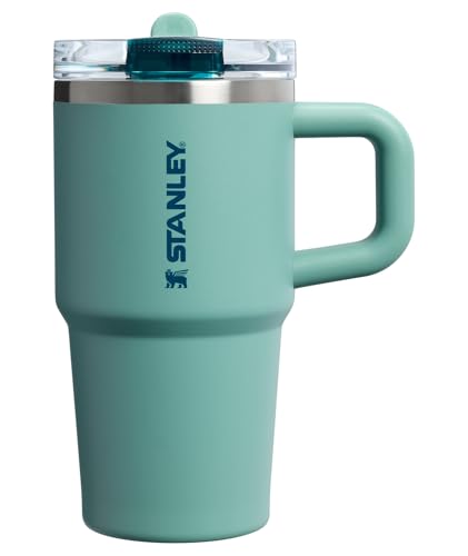 Image of STANLEY Quencher ProTour Flip Straw Tumbler with Leakproof Lid 20 oz | Built-In Straw & Handle | Cupholder Compatible for Travel | Insulated Stainless Steel Cup | BPA-Free | Spring Green