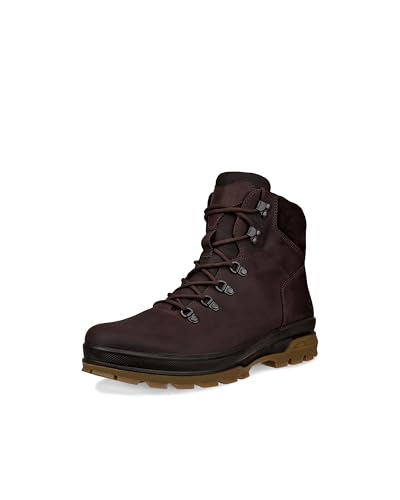 ECCO Męskie buty trekkingowe Rugged Track, Brązowy, 43 EU