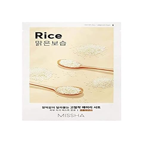 Missha Airy Fit Rice Sheet Mask 19g Cover