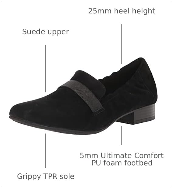 Image of Clarks Womens Tilmont EveLoafer Flat