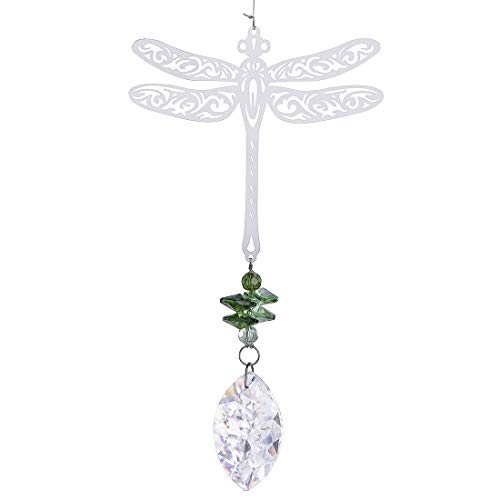 H&D HYALINE & DORA Window Dragonfly Pendant Crystal Suncatcher Fengshui Ornament