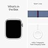 Apple Watch Series 9 [GPS 41mm] Smartwatch with Silver Aluminum Case with Winter Blue Sport Loop. Fitness Tracker, Blood Oxygen & ECG Apps, Always-On Retina Display, Carbon Neutral #5