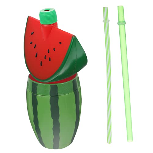 UPKOCH 6 Pçs Copo De Melancia Copo De Frutas De Plástico Infantil