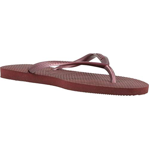 Chinelo Slim, Havaianas, Feminino, Vinho De Uva, 37/38