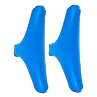 Alipis 2pcs Inflatable Clothes Hangers Portable Non-slip Coat Holders Lightweight PVC Travel Clothes Drying Rack for Home and Outdoor Use