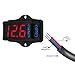 Taramps Automotive Digital Voltmeter VTR 1000 Black, Red LED Automotive Car Audio, Digital Display, Measure and Monitor Electrical Voltage of The Battery, Easy to Install