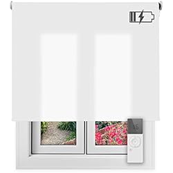 Estores Inteligentes Ikea SmartRoll Estor Enrollable con batería Recargable.Mando a Distancia.Opción Wi-Fi con Puerta de Enlace Zigbee(no incluida).Ajustamos a Medida, sin Cargo y con una Llamada.Medidas Ancho x Alto.