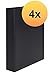 Produktbild ELBA 100420830 Ringbuch image 4er Pack Ring-Ordner mit 4-Ringen schwarz