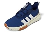 adidas Men's Kaptir 4.0 Sneaker, Dark Blue/White/Grey, 9