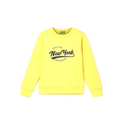 Image of United Colors of Benetton Boy's Polycotton Crew Neck Sweatshirt