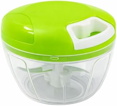 Processador Manual 500ml com 3 Lâminas Inox para Alimentos Temper...