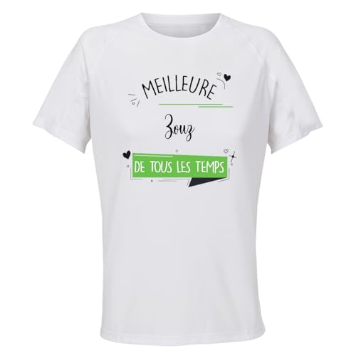 Maillot de sport femme anti transpiration t-shirt léger Zouz