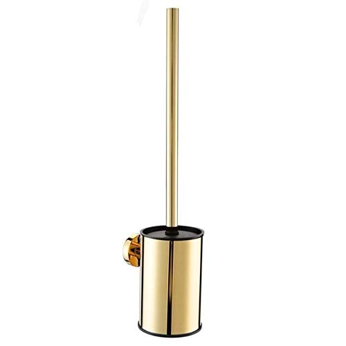 d Set scopino per WC in Acciaio Inossidabile - Strumento per la Pulizia del Bagno con Supporto, Elegante scopino per WC per bagni e Facile da Pulire