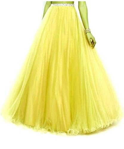 Image of TILISM Women's and Girls Solid Satin Long Skirt