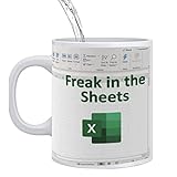 ¦Excelente regalo de CPA: perfecto como regalo de vacaciones de un compañero de trabajo o como regalo de Navidad. La taza Freak in The Spreadsheets es ideal como regalo para contadores, CPA y más. Se puede enviar a compañeros de trabajo, colegas, gerentes, etc.