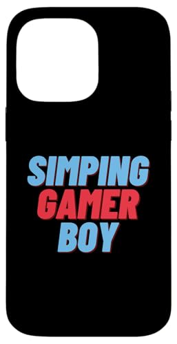 Simping Gamer Boy Simp Meme For Gamers Who Simp Cute Egirls �X�}�z�P�[�X iPhone 14 Pro Max �p
