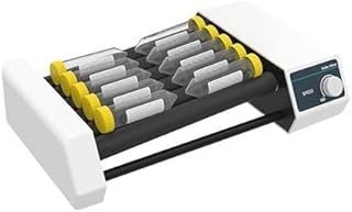 YFYIQI Roller Mixer Shaker Test Tube Shaker Tube Roller Mixer Lab Shaking Equipment with Brush Motor Rotating Shaking Speed 20 to 80rpm 6 Rollers