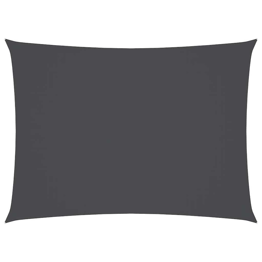 Toile ombrage imperméable anthracite en tissu Oxford haut de gamme