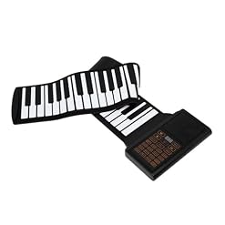 LentLY EP-15 Piano électrique intelligent à 61 touches, clavier de piano électrique numérique portable pliable – Touches d’effets sonores rouges, rechargeable, adapté aux débutants, aux apprenants ava - Les Beatles, Paul McCartney, John Lennon, RIngo Starr, George Harrison