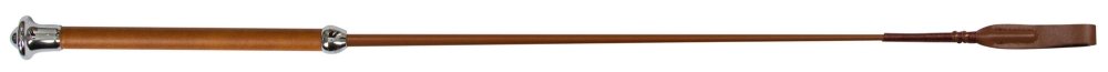 Kerbl Springgerte koniak, 65 cm ze skórzanym uchwytem, z łapką Gerte