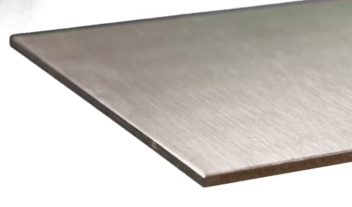 K&S 83072 Aluminum Sheet.125" Thick X 6" Wide X 12" Long, 1 Piece, Made In The Usa #TOP4