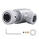 cimsfcor CO2 Fülltank Zylinder Nachfülladapter Soda Adapter W21.8-14 auf TR21-4 Refill Soda Converter für Refill Soda Adapter Soda Maker Home Machine Aquarium Zylinder