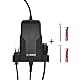 RADWERK Wandhalterung für das Bosch E-Bike Batterie Ladegerät BCS230 2A [INKL. GRATIS MONTAGEKIT] in Schwarz Matt