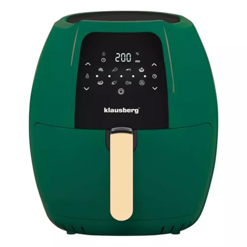 Klausberg 7596 - Friteuse Ă air chaud - Vert - 7,7 l